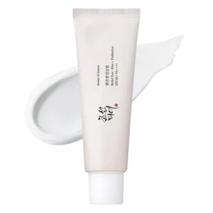 SPF50+ Sunscreen Korean Rice Probiotic Solar Blocker Skin Whitening Cream Anti UV Sun Block Facial Mild Moisturizer Serum 50ml