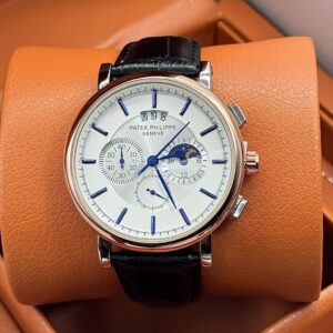 patek philippe chronograph luxury wristwatches – moonphase & calendar edition