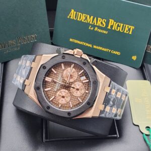 luxury audemars piguet automatic wristwatch – classic men’s chronograph