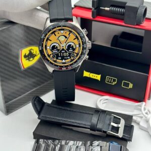 ferrari ultraveloce smartwatch iconic racing inspired fitness tracker